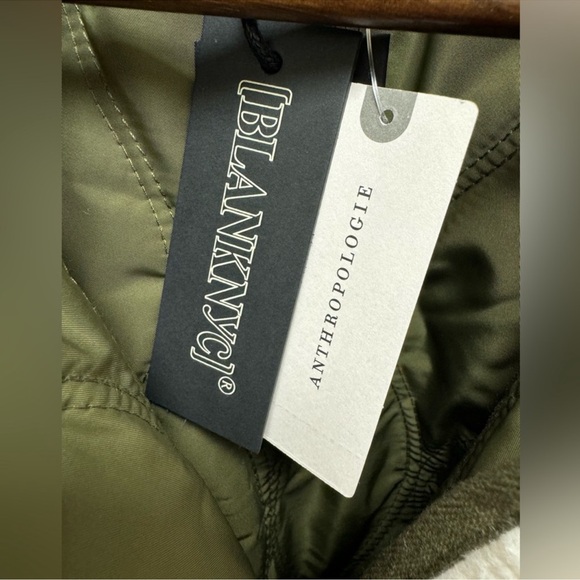 NWT Anthropologie x Blank NYC Cloud Forest Sherpa Jacket - Size Large - Picture 5 of 8